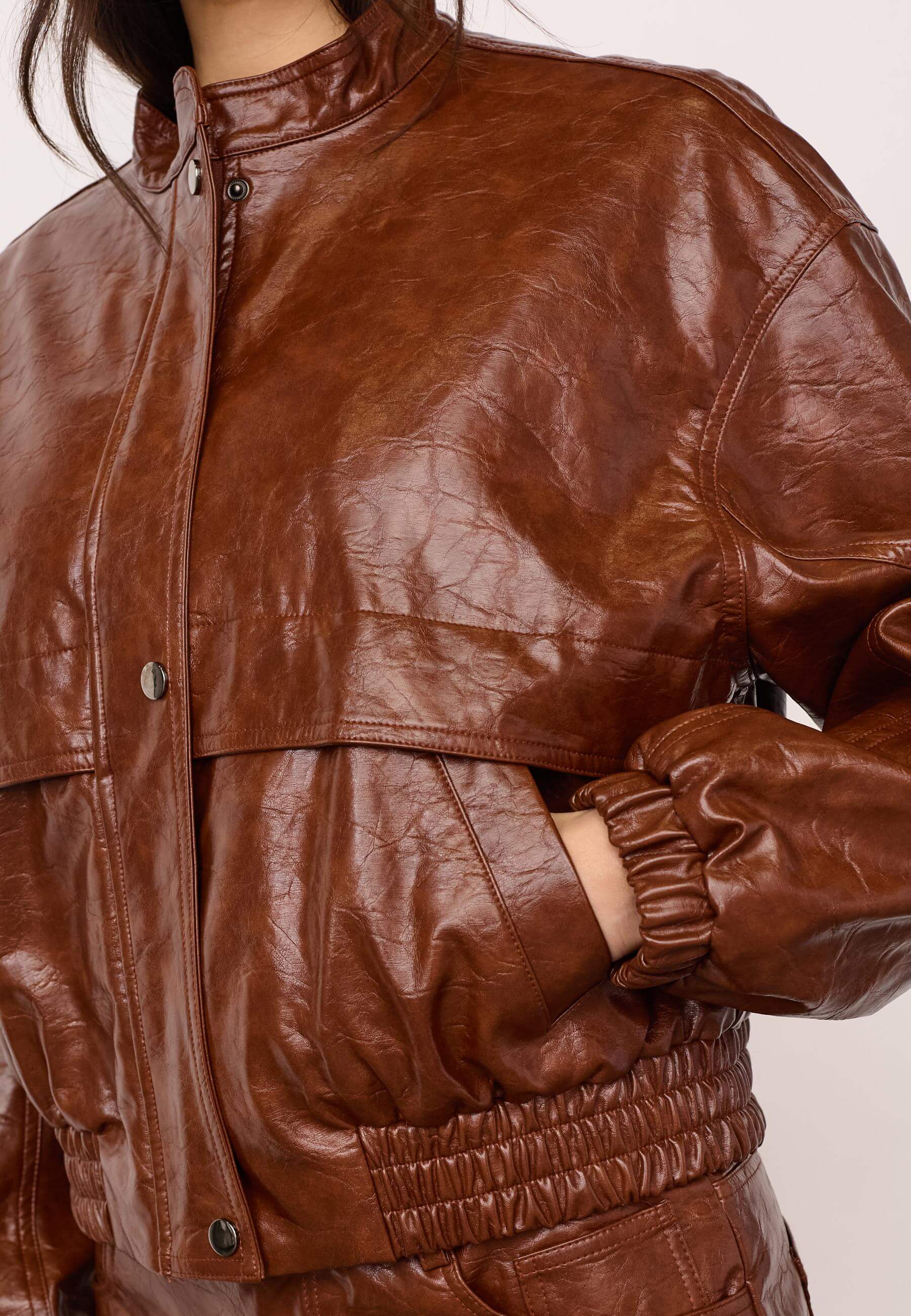 RichaCC Bomber - Cognac