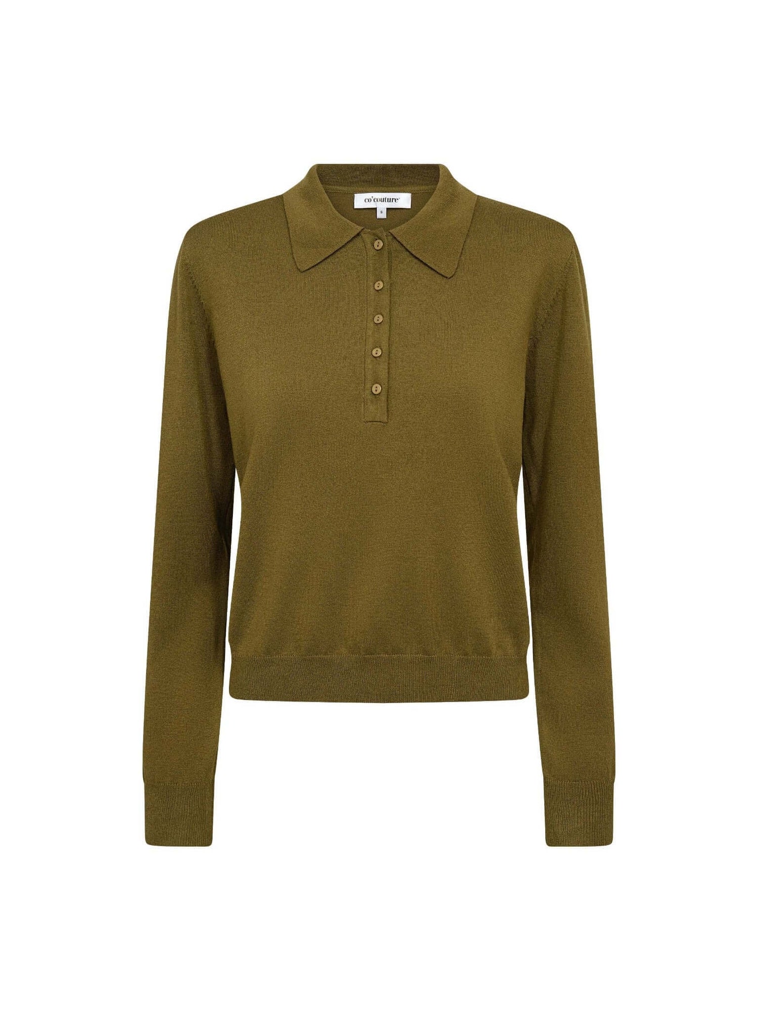 CoryCC Padded Polo Knit - Fern Green
