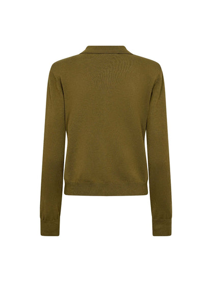 CoryCC Padded Polo Knit - Fern Green