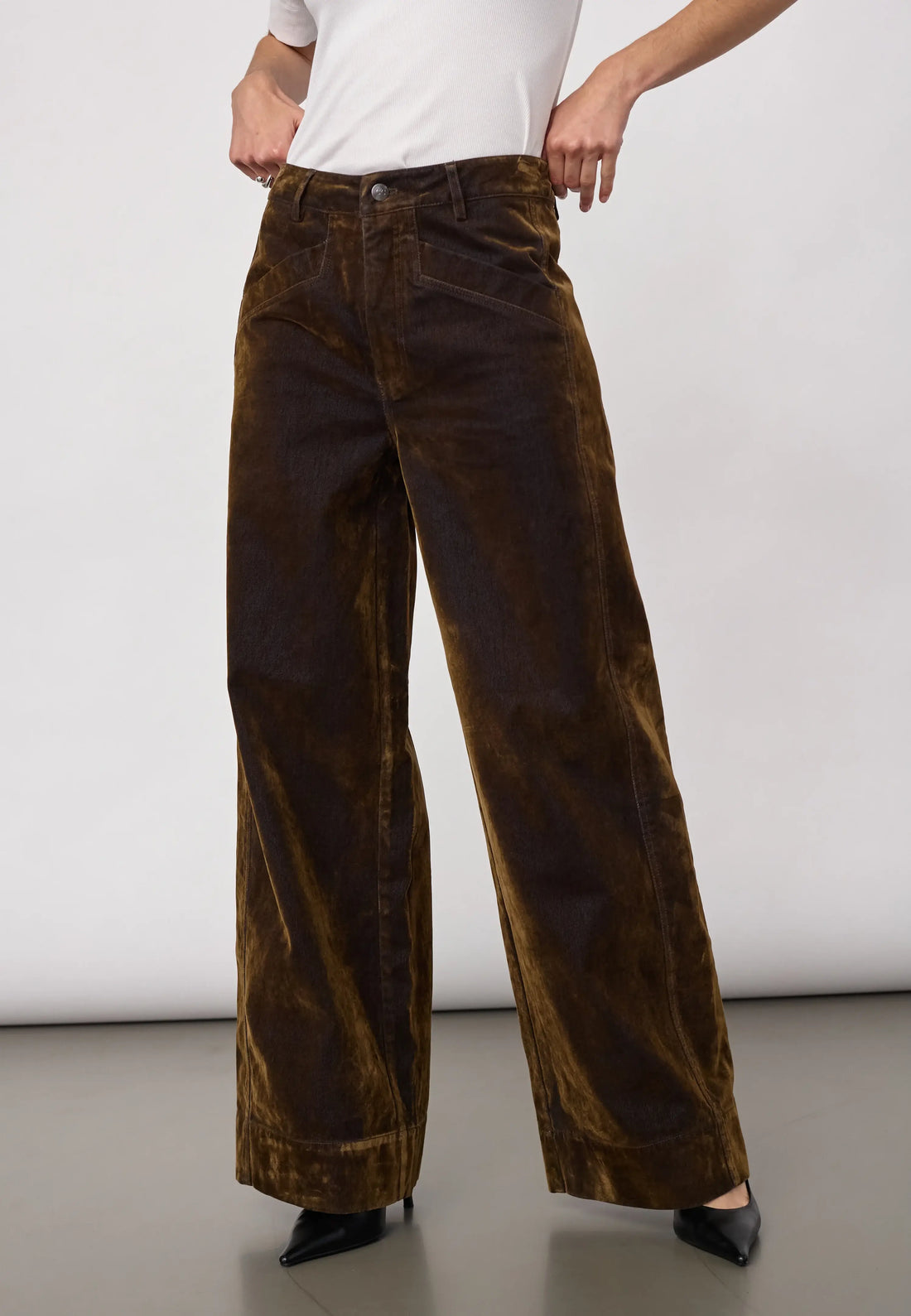 TeffyCC Wide Pant - Dark Army L34