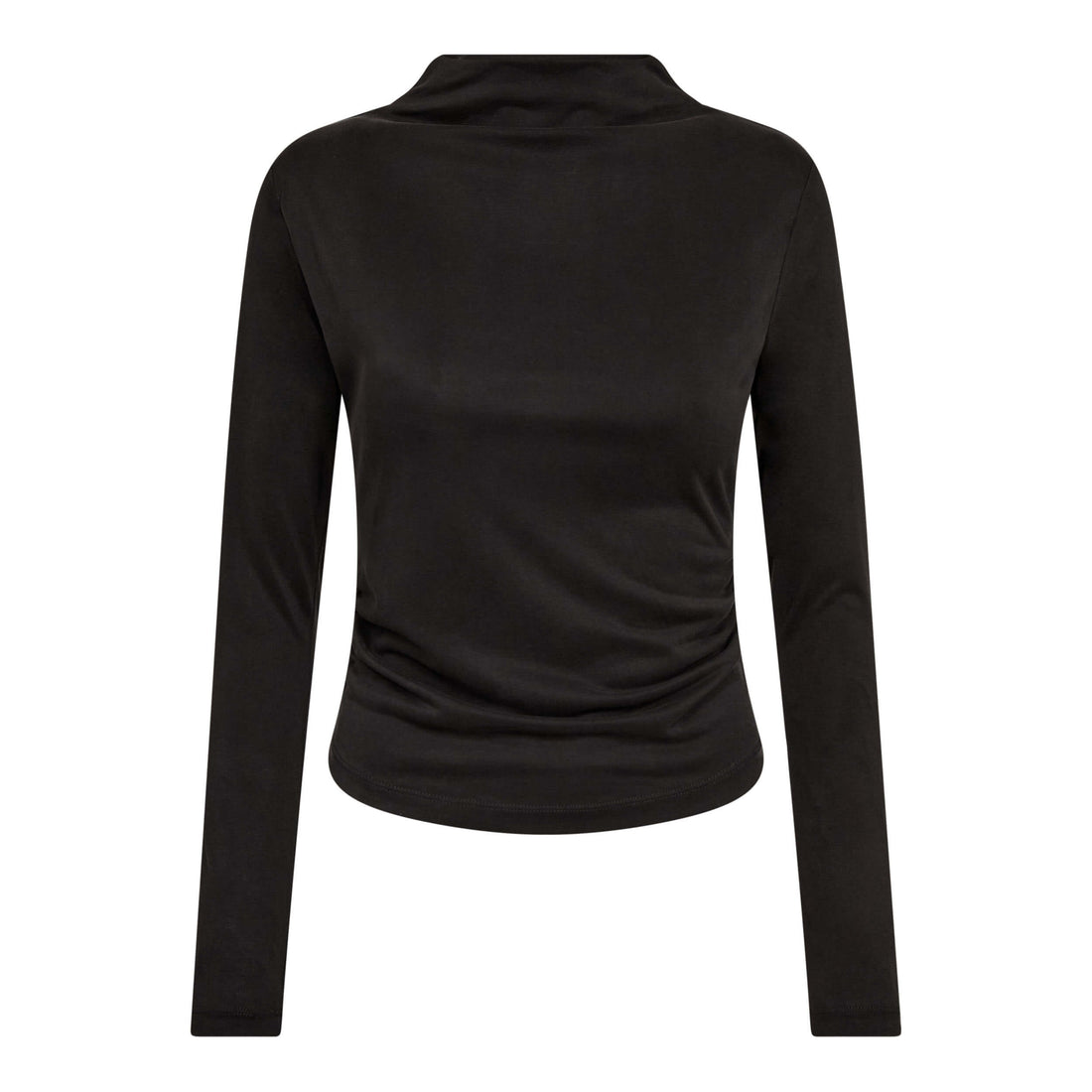 CamillaCC Padded Langarmbluse – Schwarz