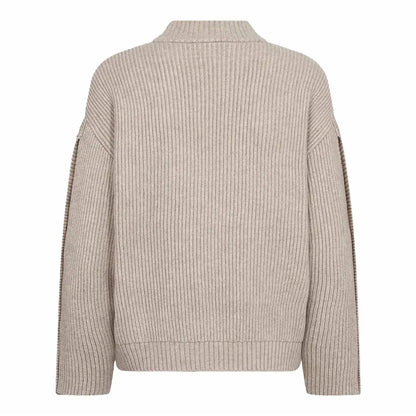 RowCC Button Sleeve Knit - Bone