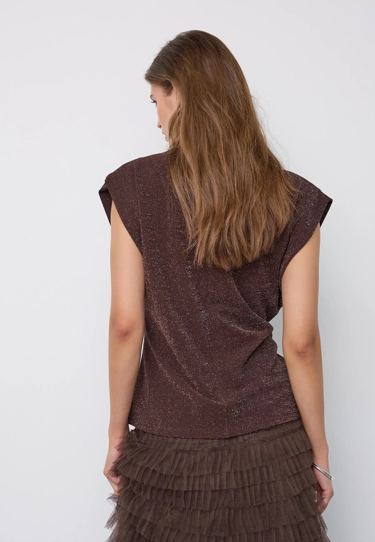 EstiCC Pleat Top - Bison