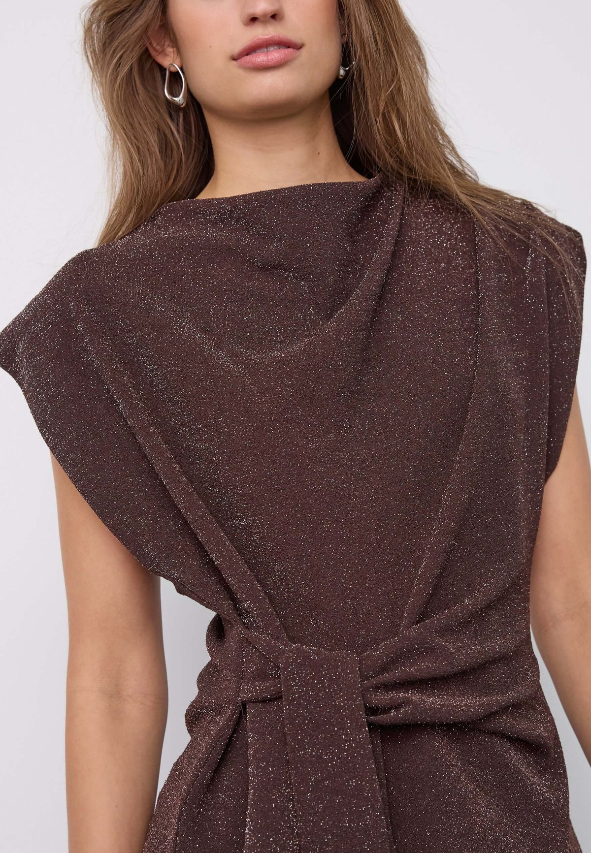 EstiCC Pleat Top - Bison