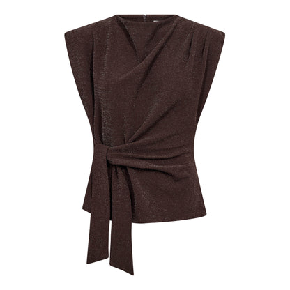 EstiCC Pleat Top - Bison
