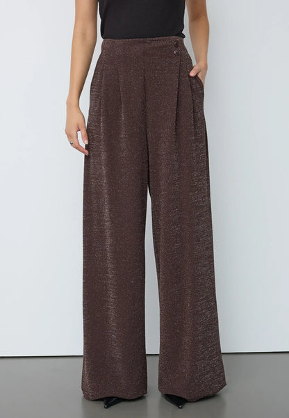 EstiCC Pleat Pant - Bison