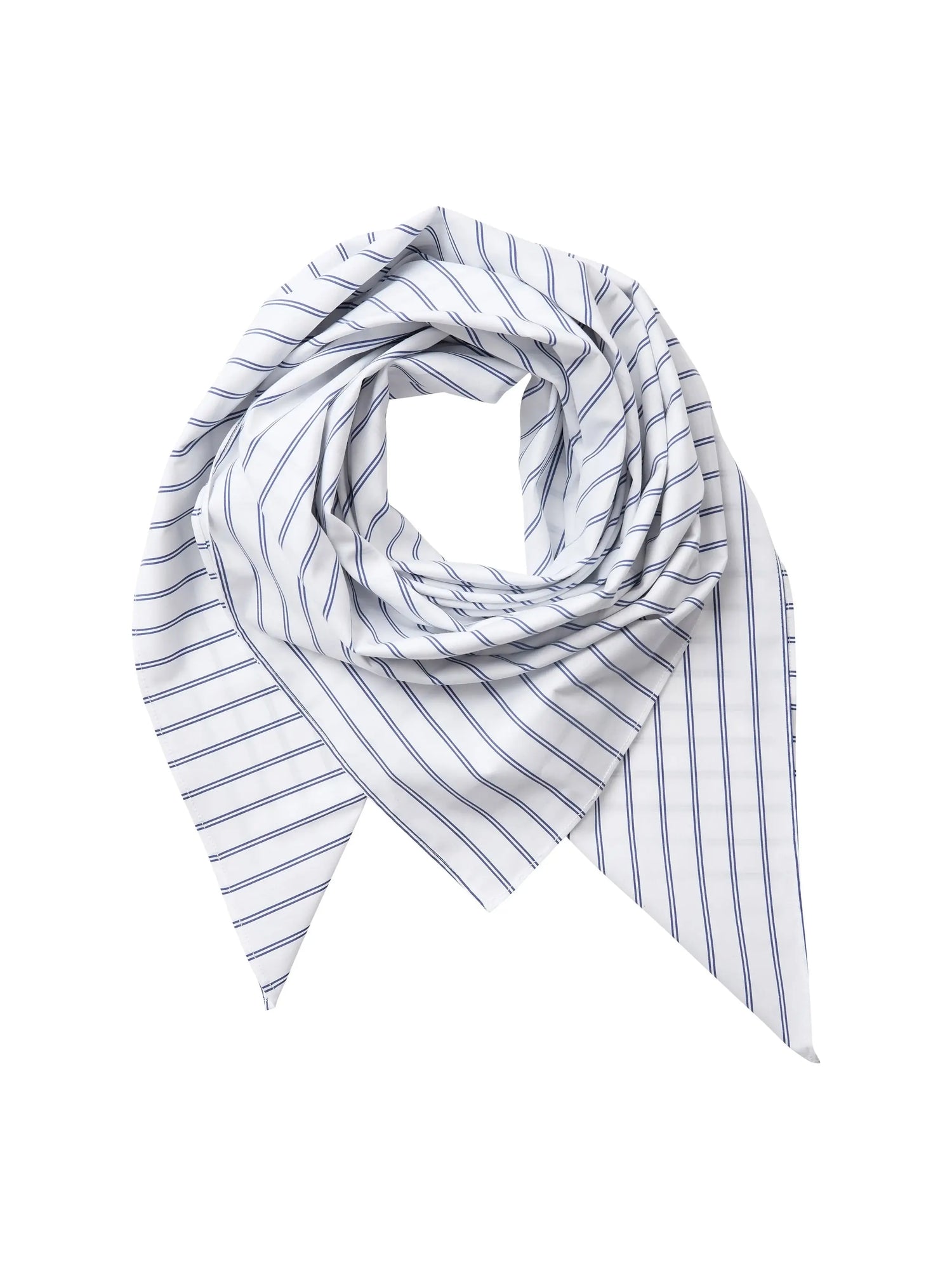 SomoCC Stripe Scarf - White