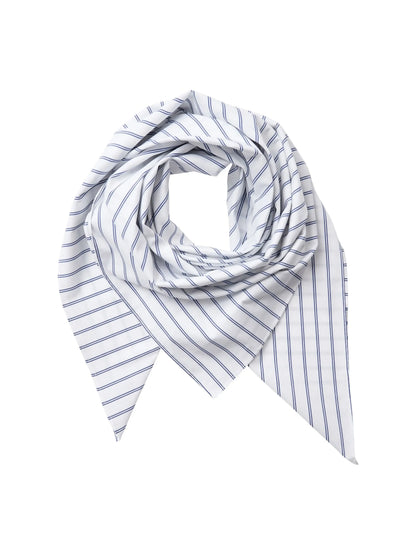 SomoCC Stripe Scarf - White