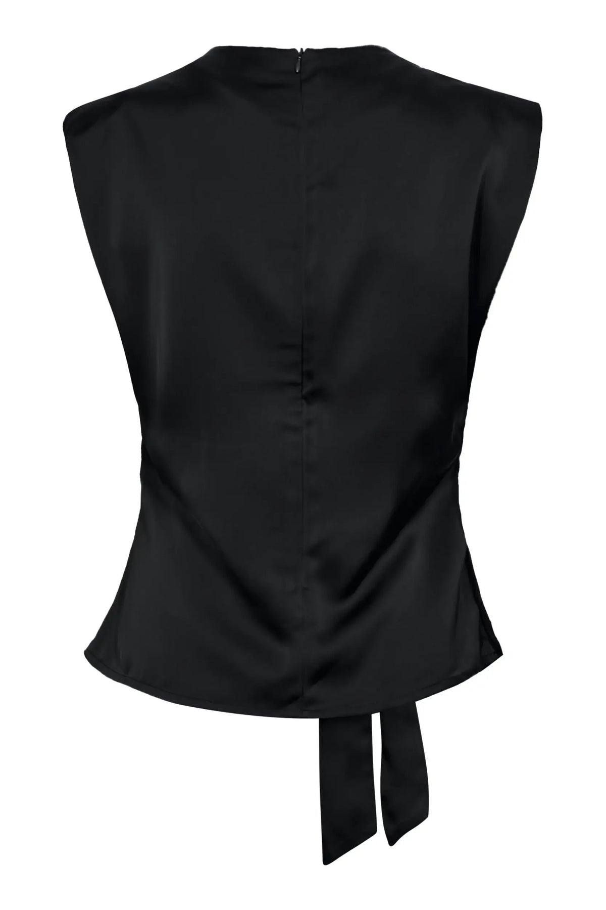 SafiraCC Pleat Top - Black