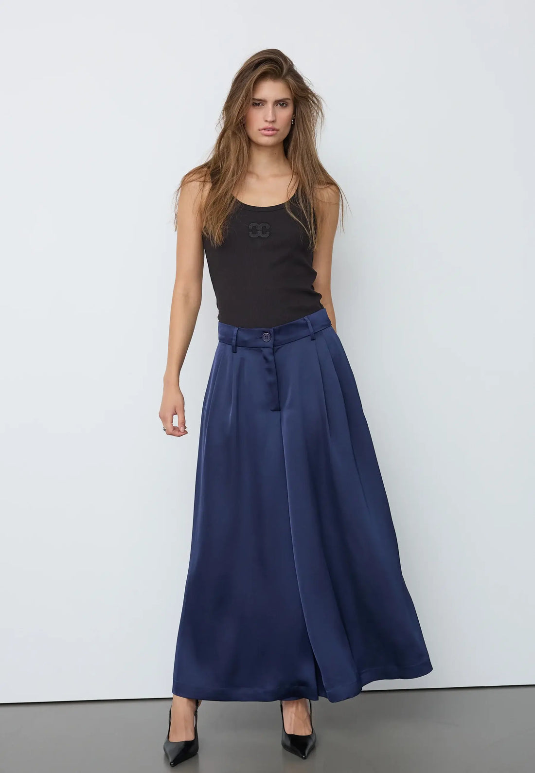 SafiraCC Skirt Pant - Navy