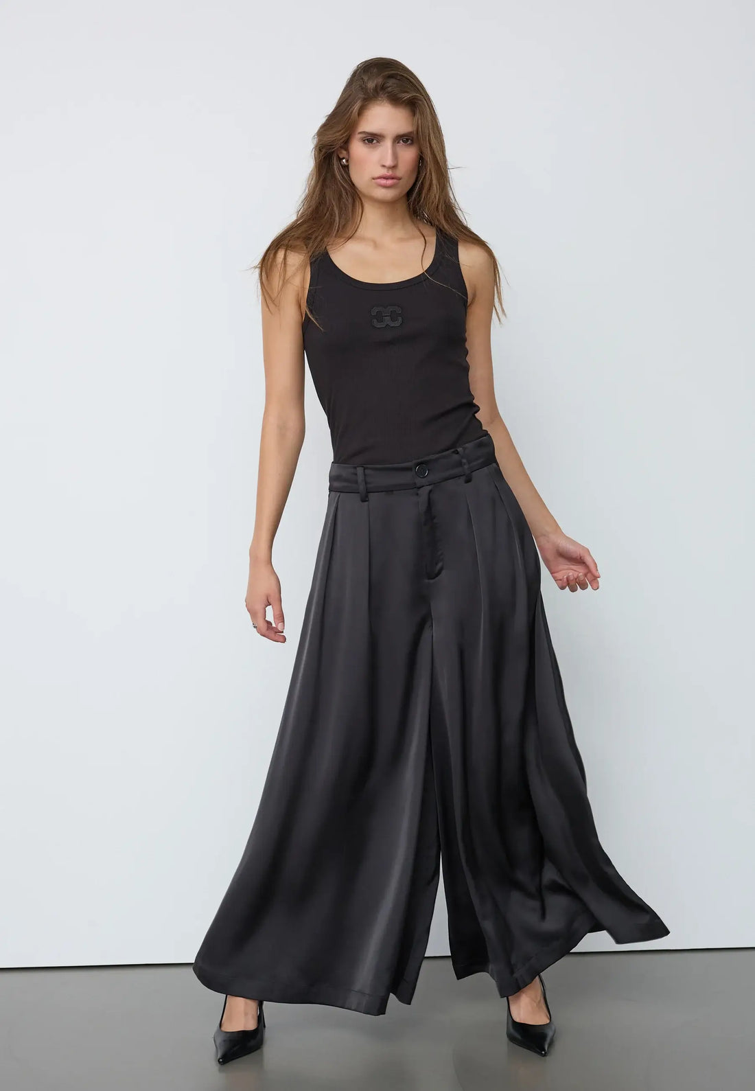 SafiraCC Skirt Pant - Black