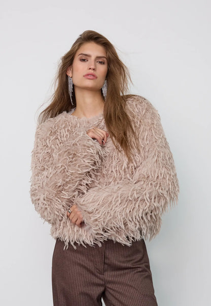 FeliceCC Feather Jacket - Mink