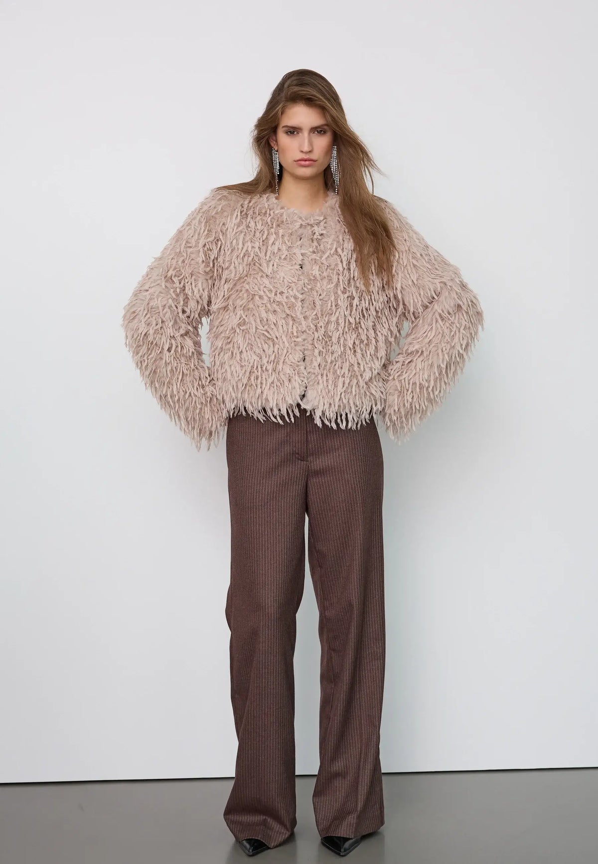 FeliceCC Feather Jacket - Mink