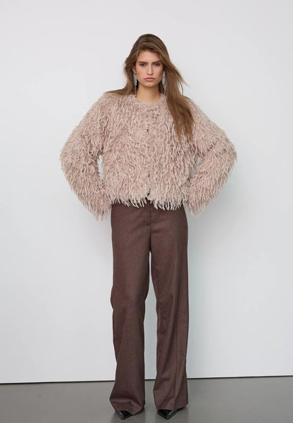 FeliceCC Feather Jacket - Mink