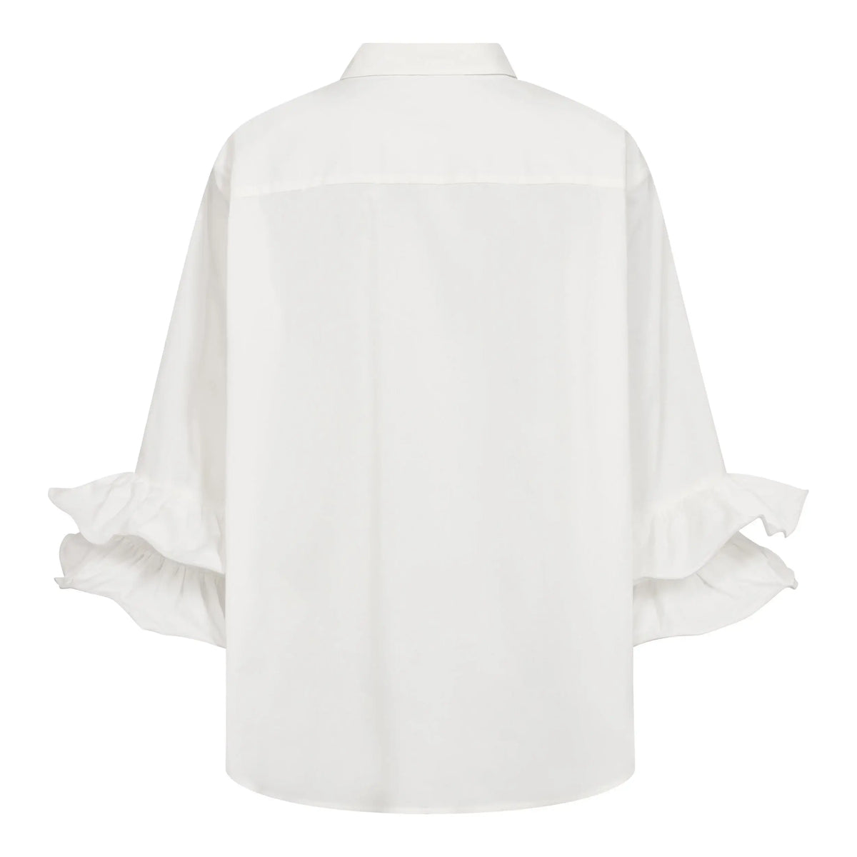 HalenCC Flare Shirt - White