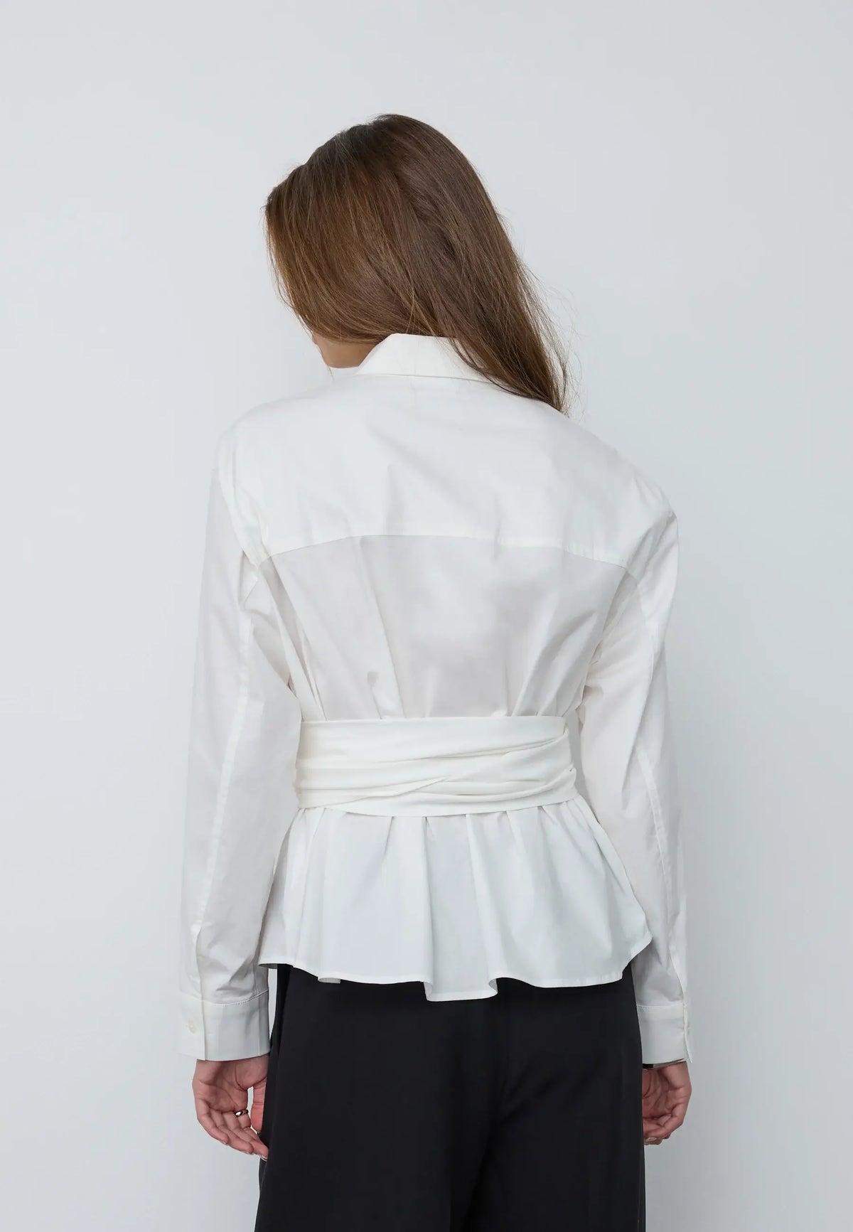 HalenCC Tie Shirt - White