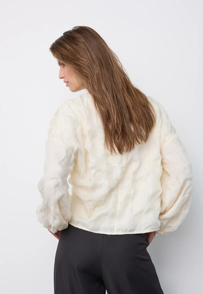 FeronCC Structure Blouse - Off-White