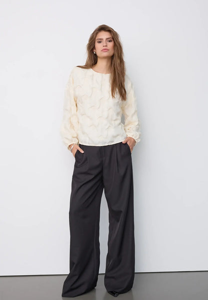 FeronCC Structure Blouse - Off-White