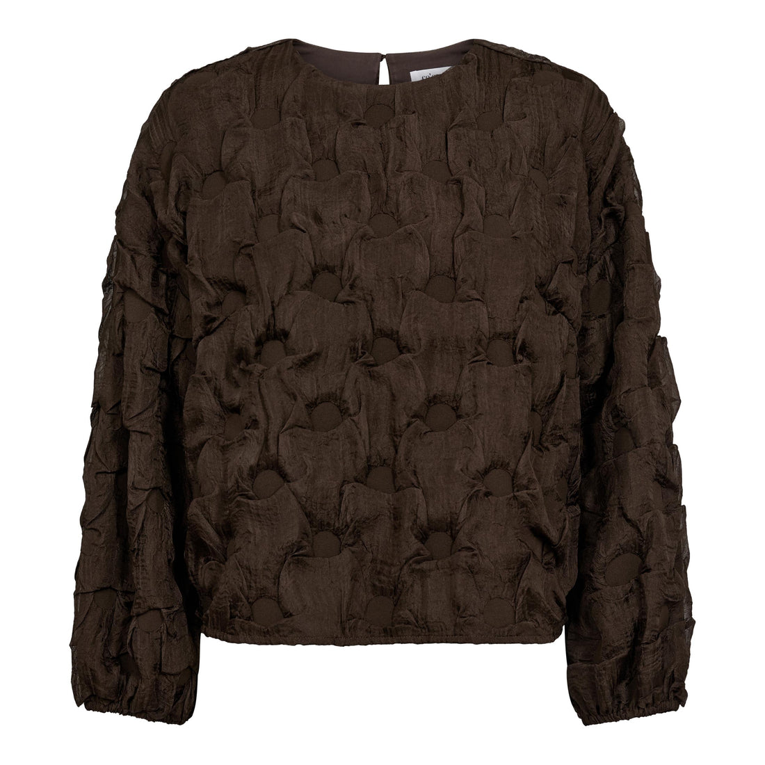 FeronCC Structure Blouse - Bison