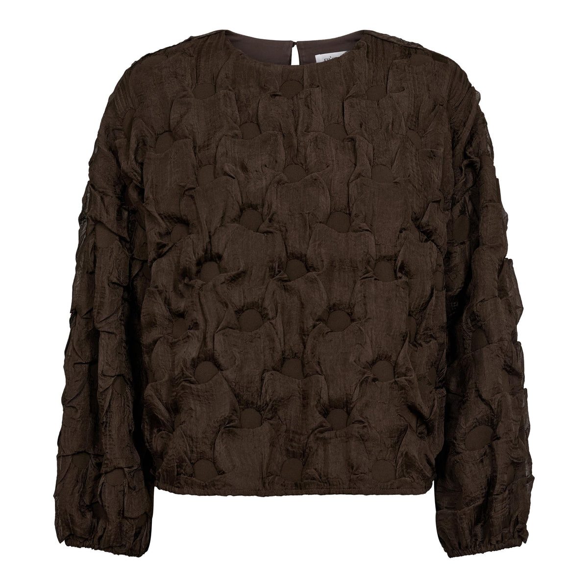FeronCC Structure Blouse - Bison