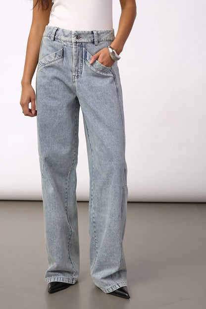 JacksonCC Barrel Jeans - Bleach Denim