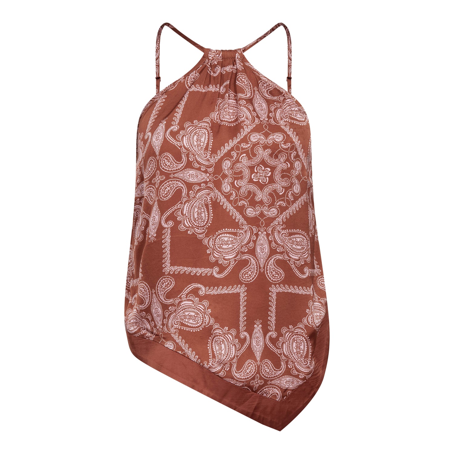 BandieCC Asym Strap Top - Suntan