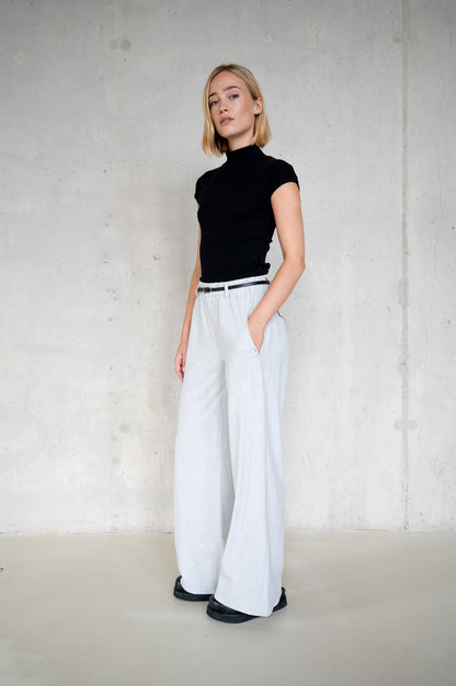 W25N1669LTD Trousers - Grey Melange