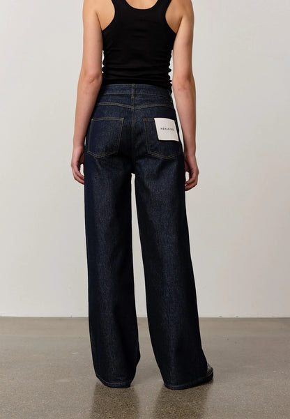 Kat Mid Waist Jeans - Indigo