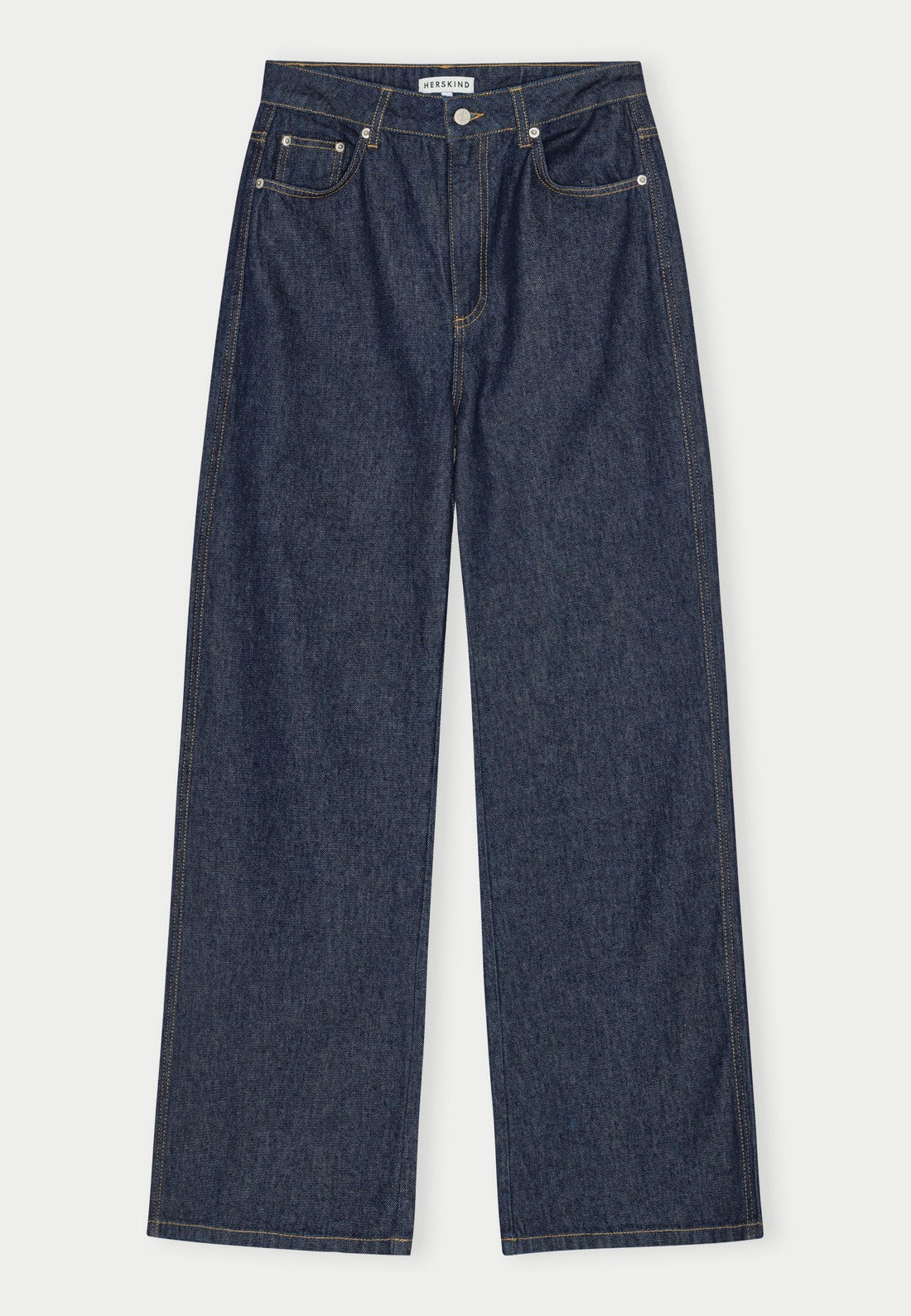 Kat Mid Waist Jeans - Indigo
