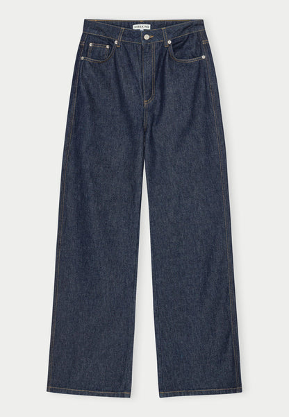 Kat Mid Waist Jeans - Indigo