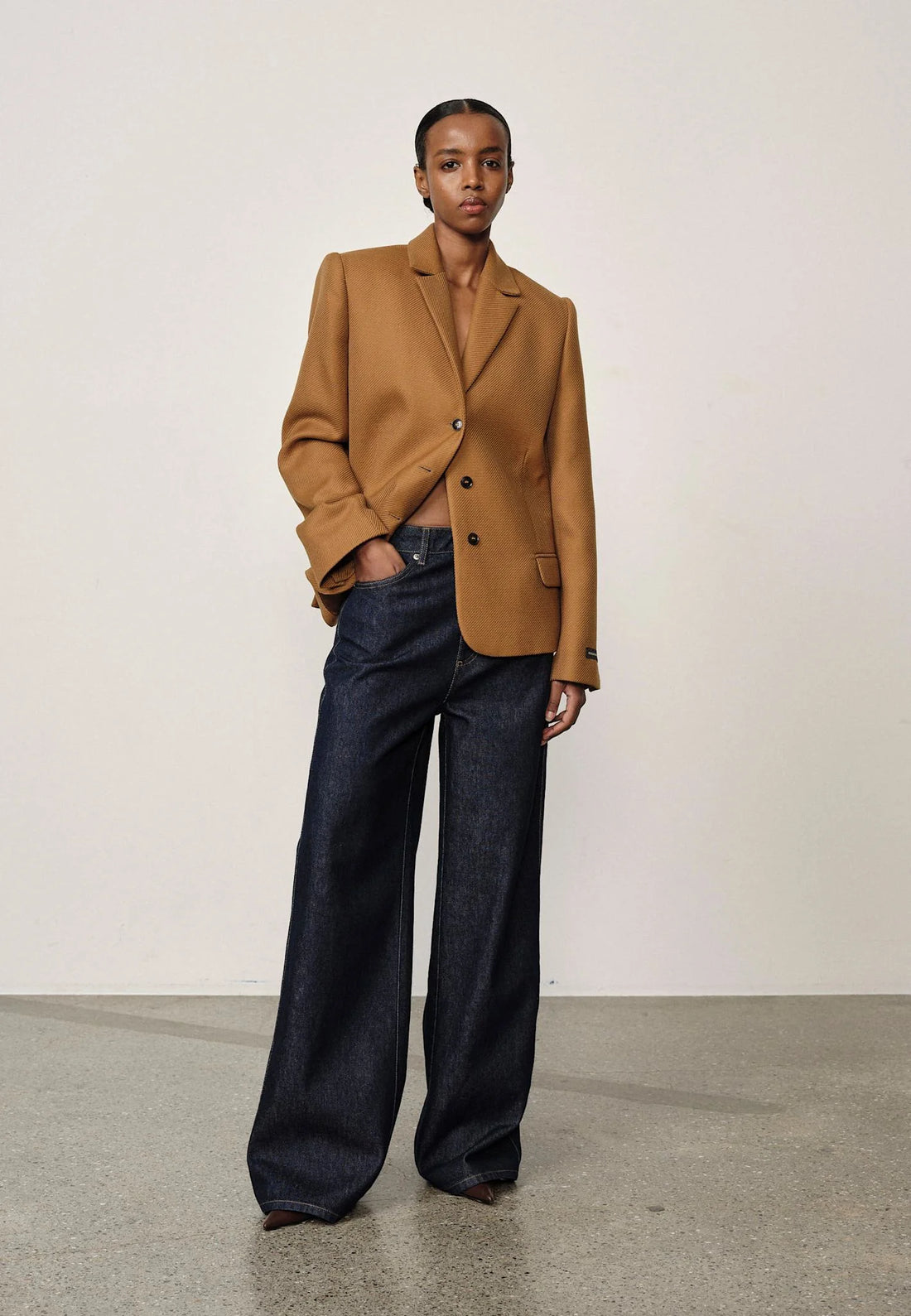 Williams Regular Blazer - Camel