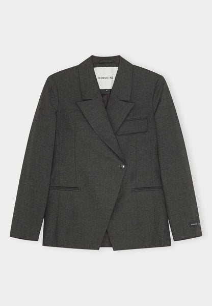 Oprah Regular Blazer - Checks Grey
