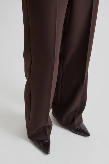 Fique Classic trouser - Chocolate Plum