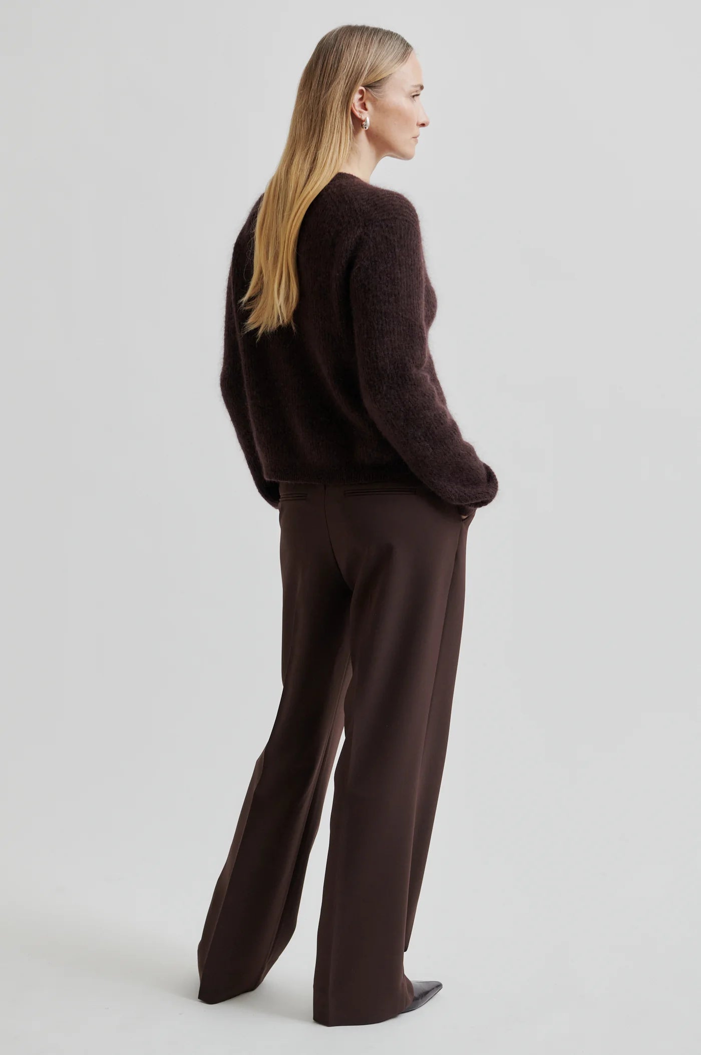Fique Classic trouser - Chocolate Plum