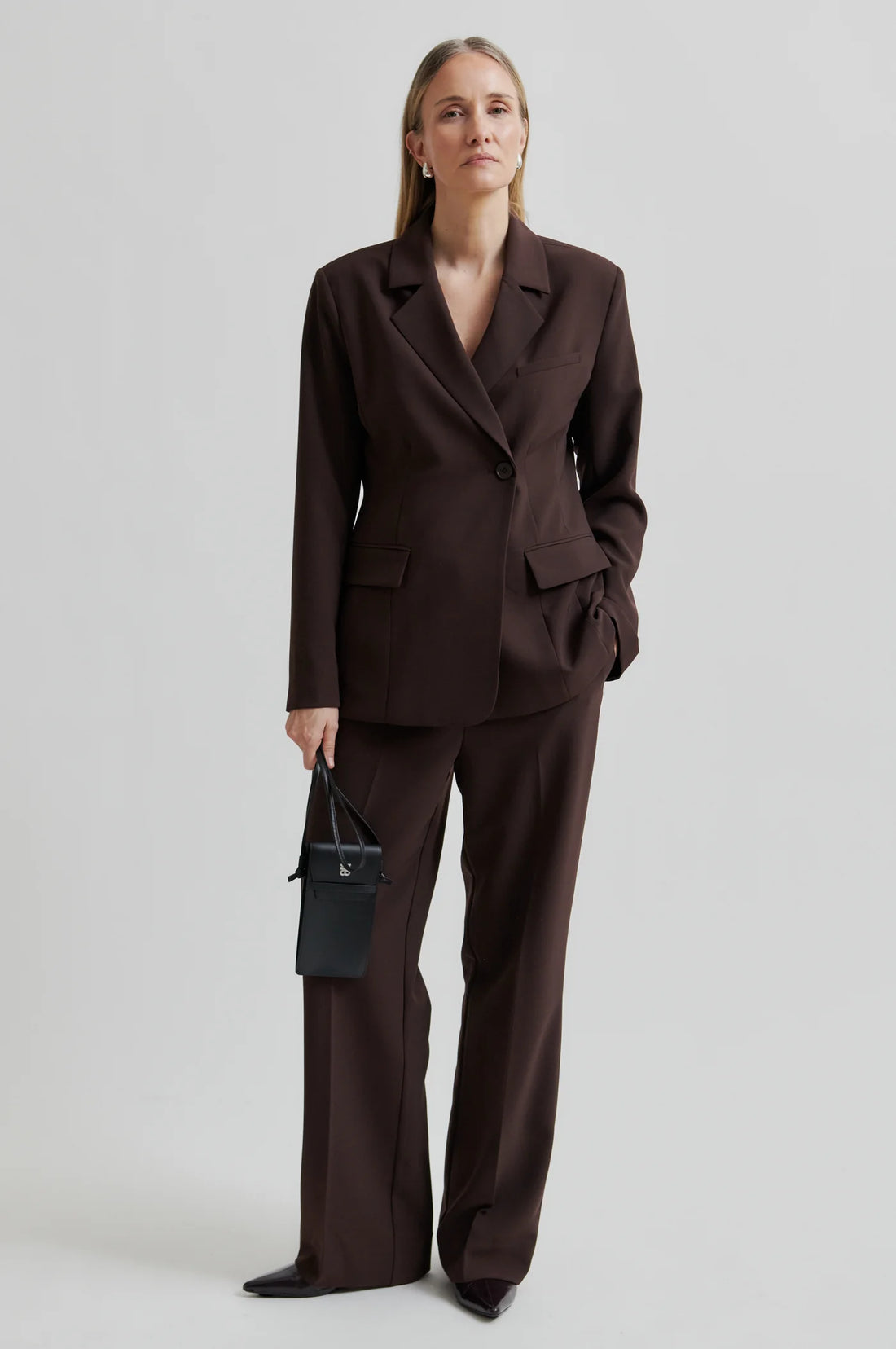 Fique Classic trouser - Chocolate Plum