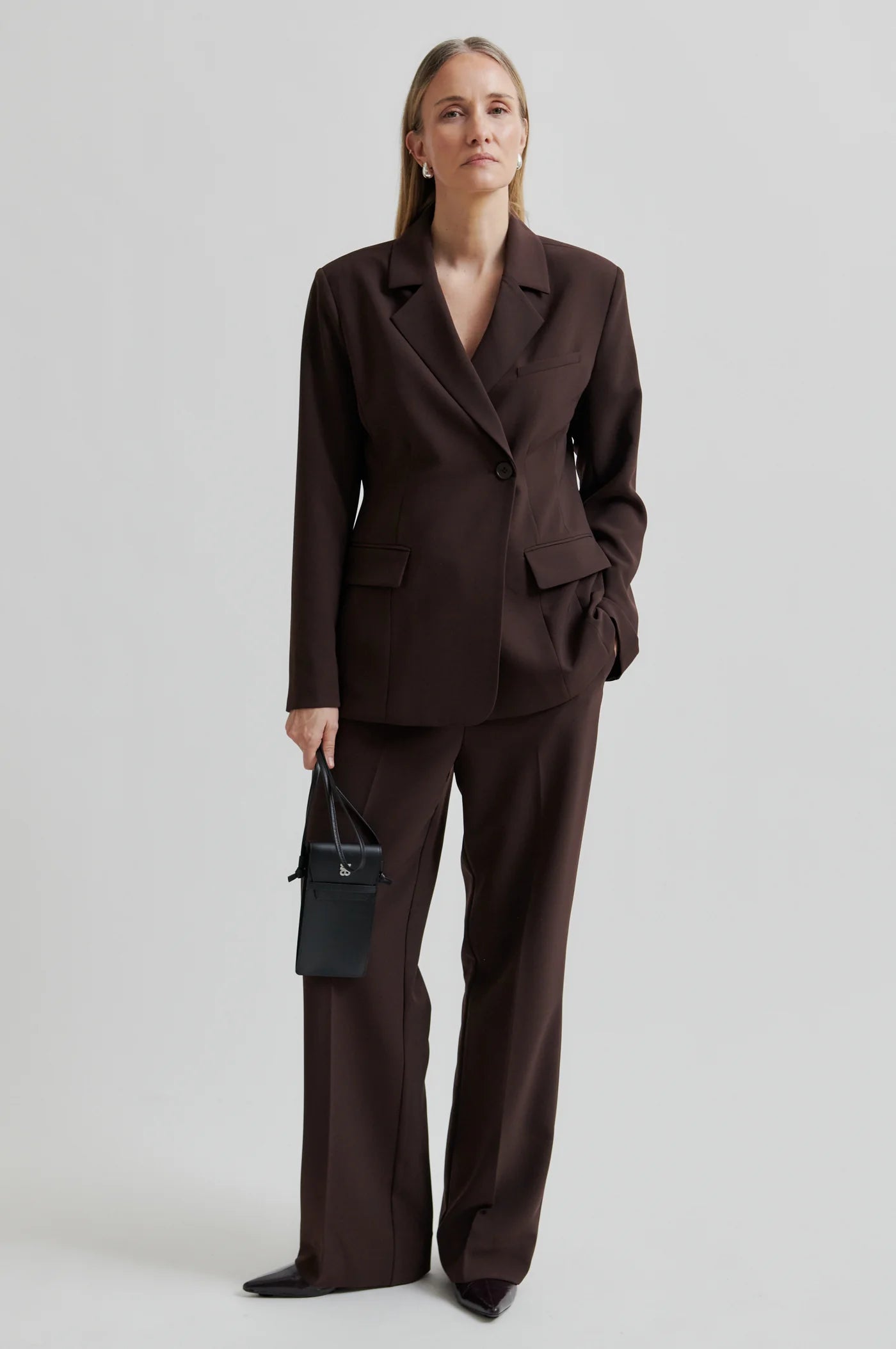 Fique Classic trouser - Chocolate Plum