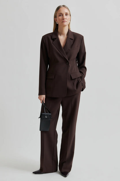 Fique Classic trouser - Chocolate Plum
