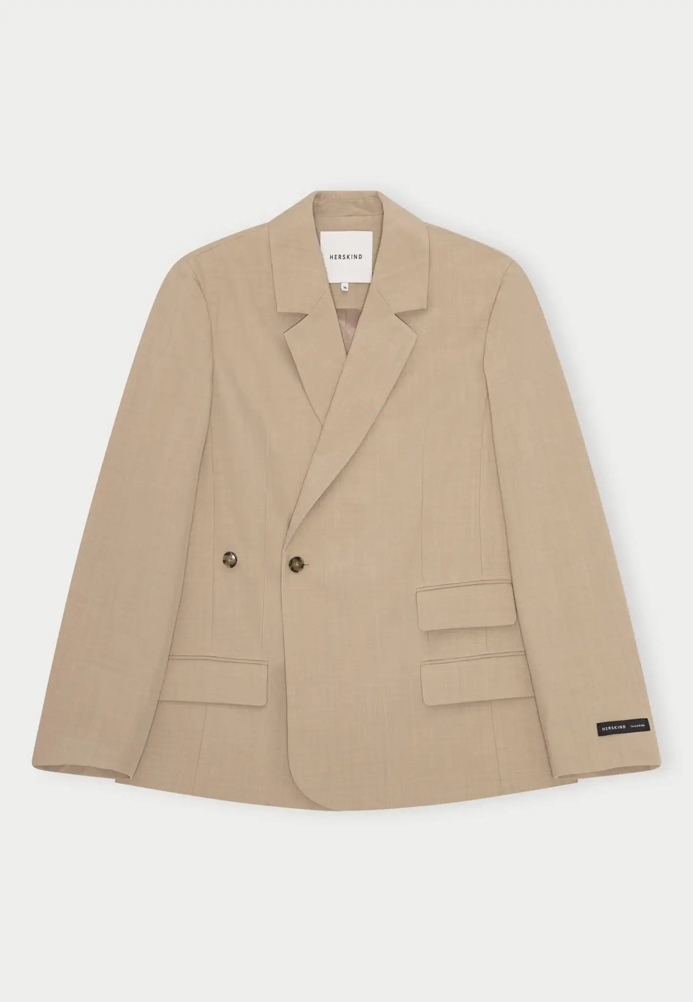 Amalfi Regular Blazer - Sand