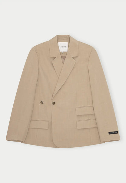 Amalfi Regular Blazer - Sand