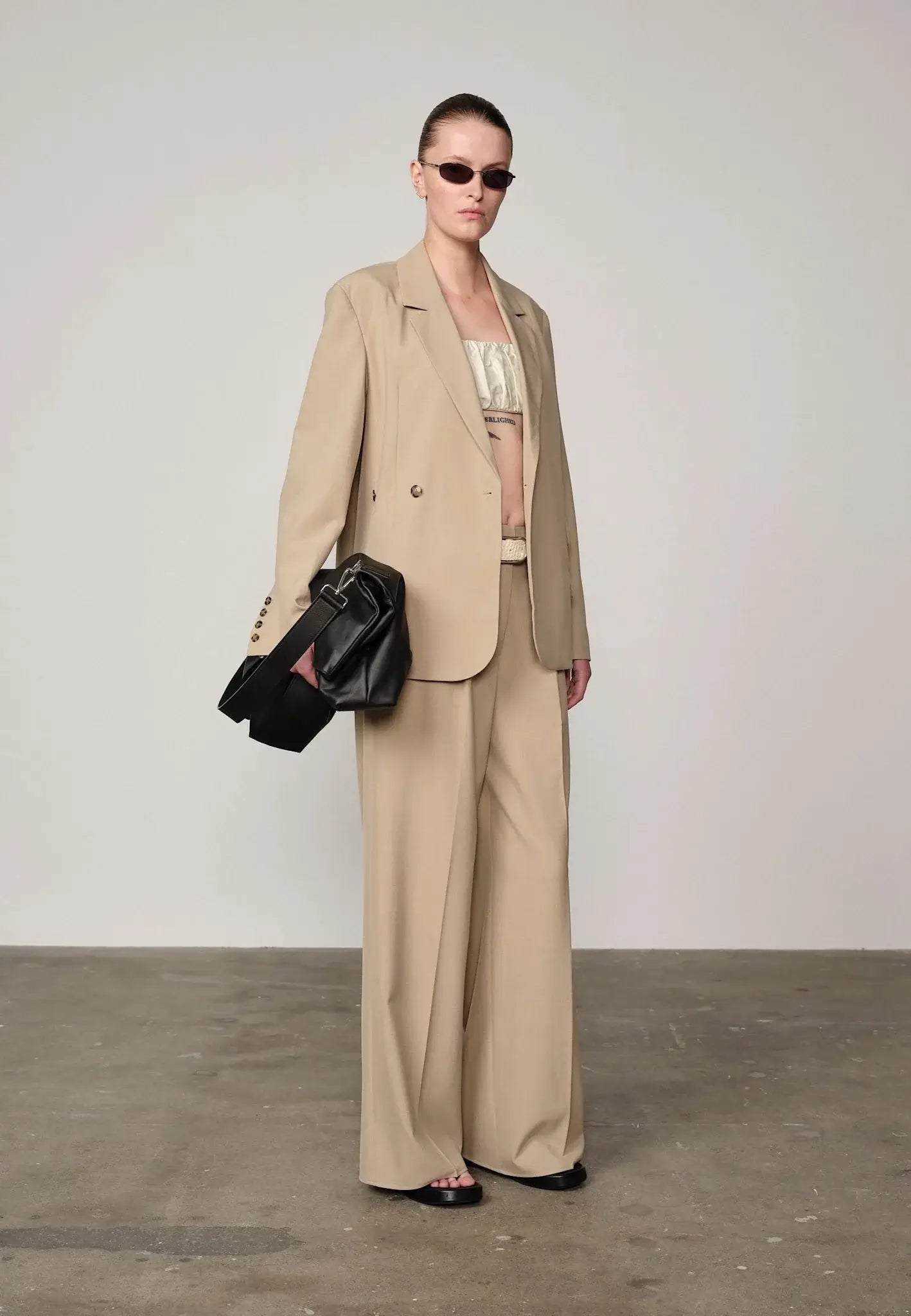 Amalfi Regular Blazer - Sand
