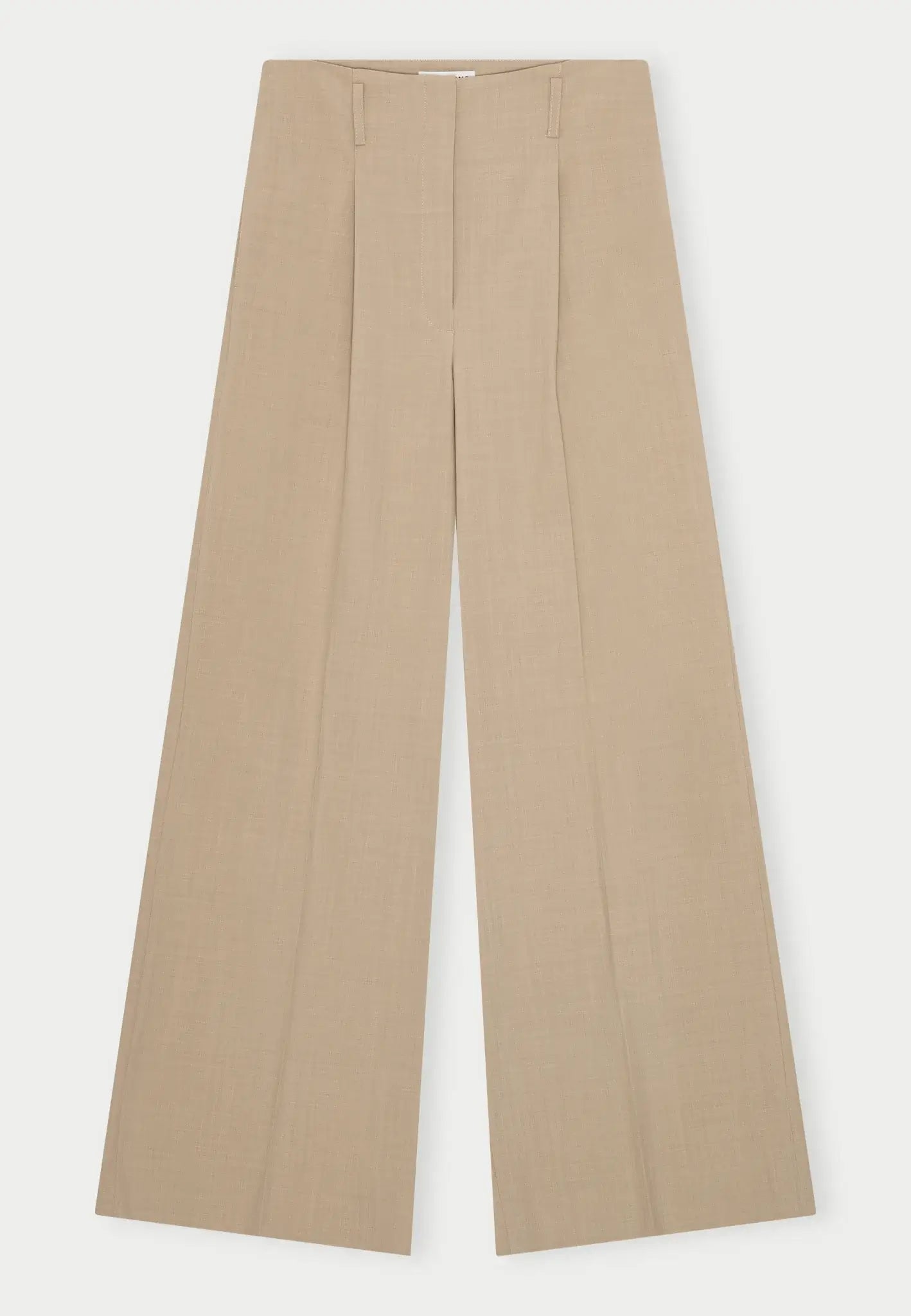 Felicia Midt Waist Pants - Sand