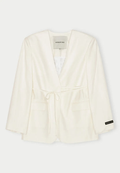 Indiana Oversized Blazer - White