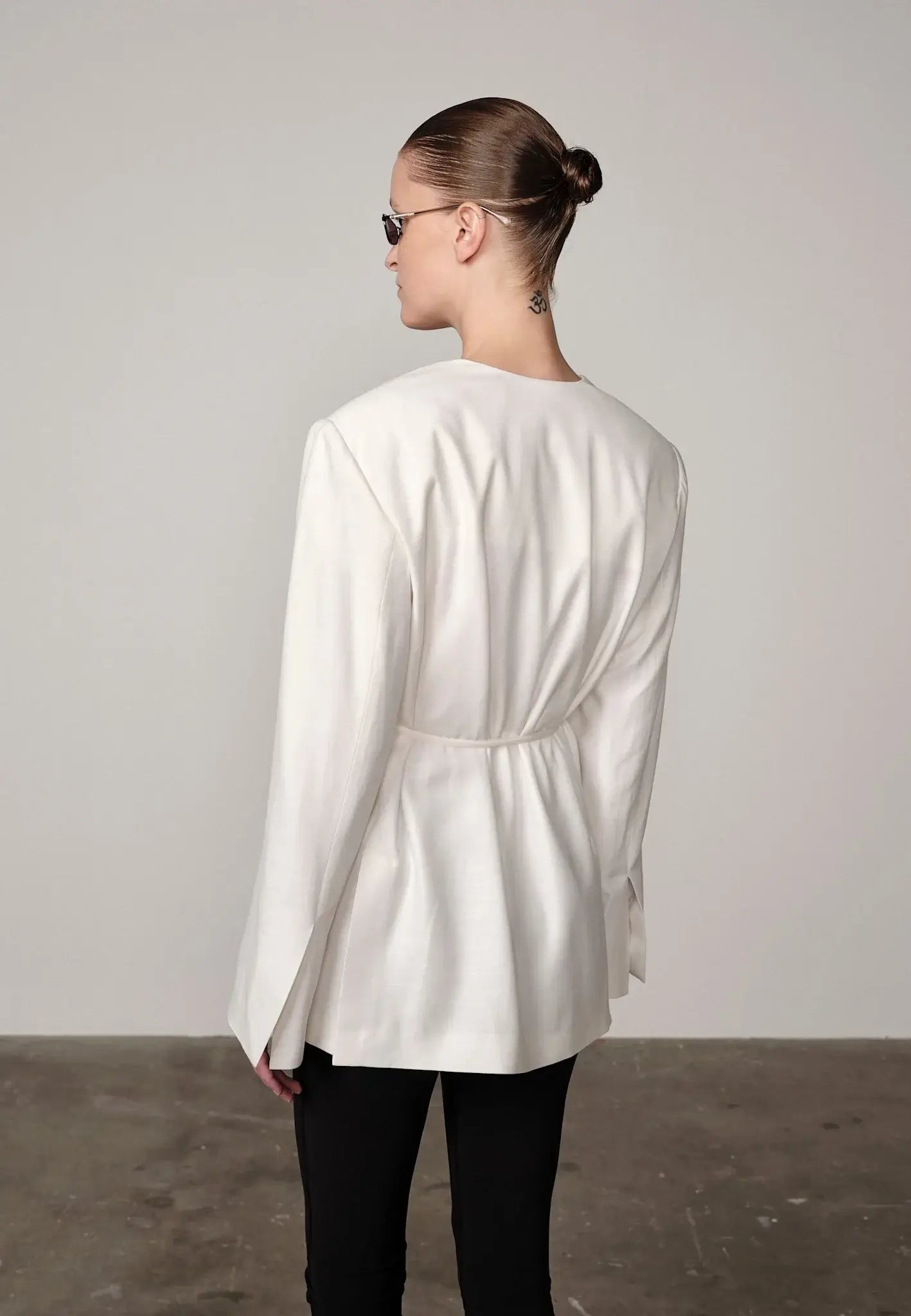 Indiana Oversized Blazer - White