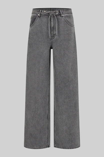 Irvin Denim Jeans - Dark Grey Denim