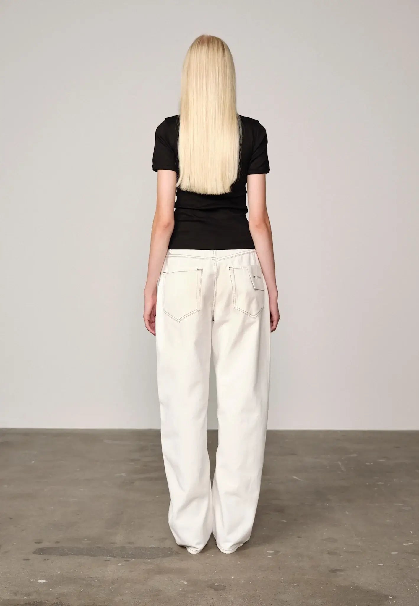 Lulu Denim Jeans - Off White