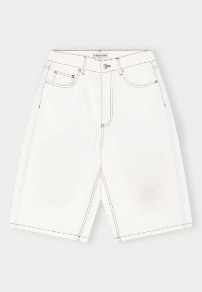 Emily Denim Shorts - Off White
