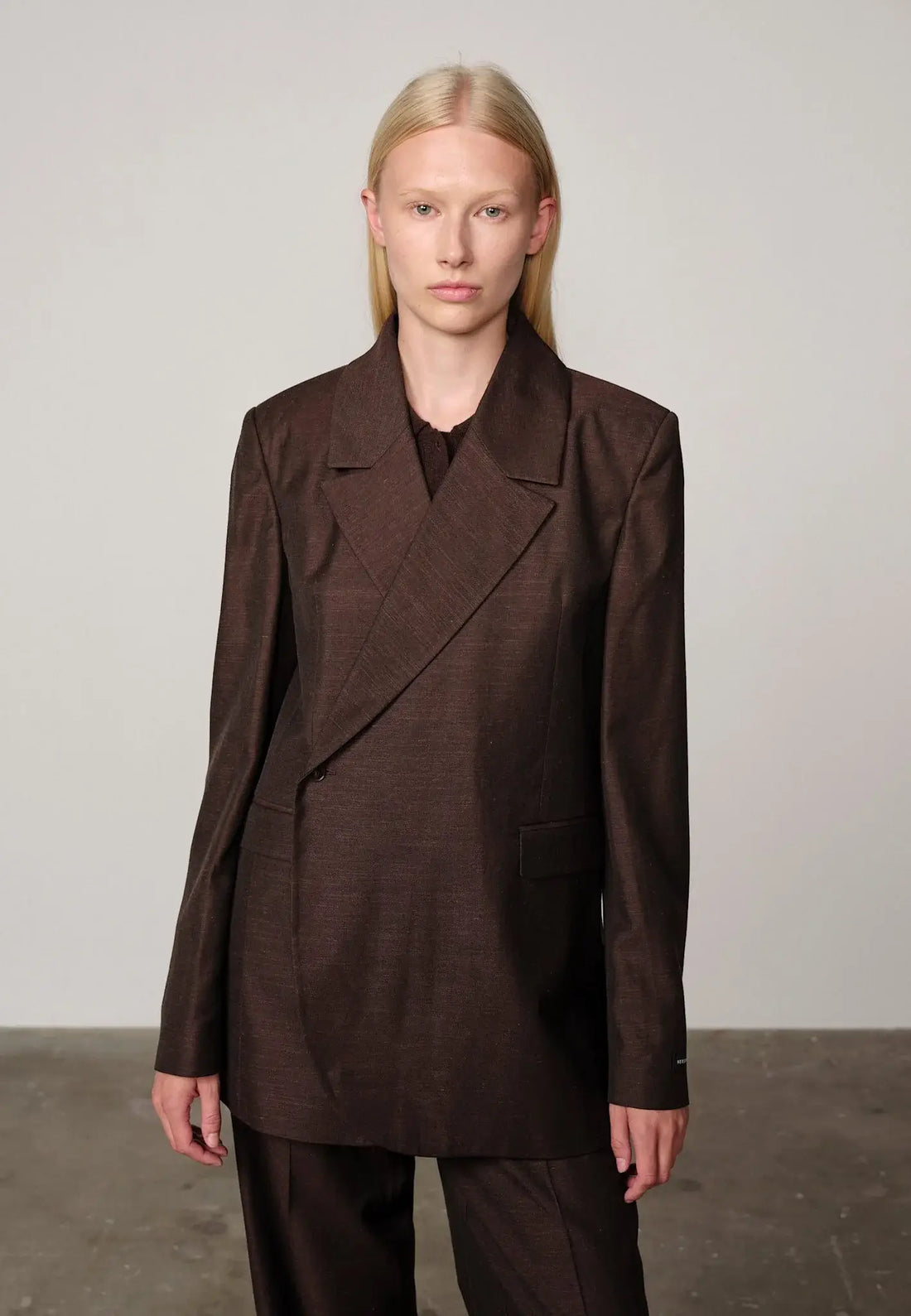 Lillith Regular Blazer - Java Brown