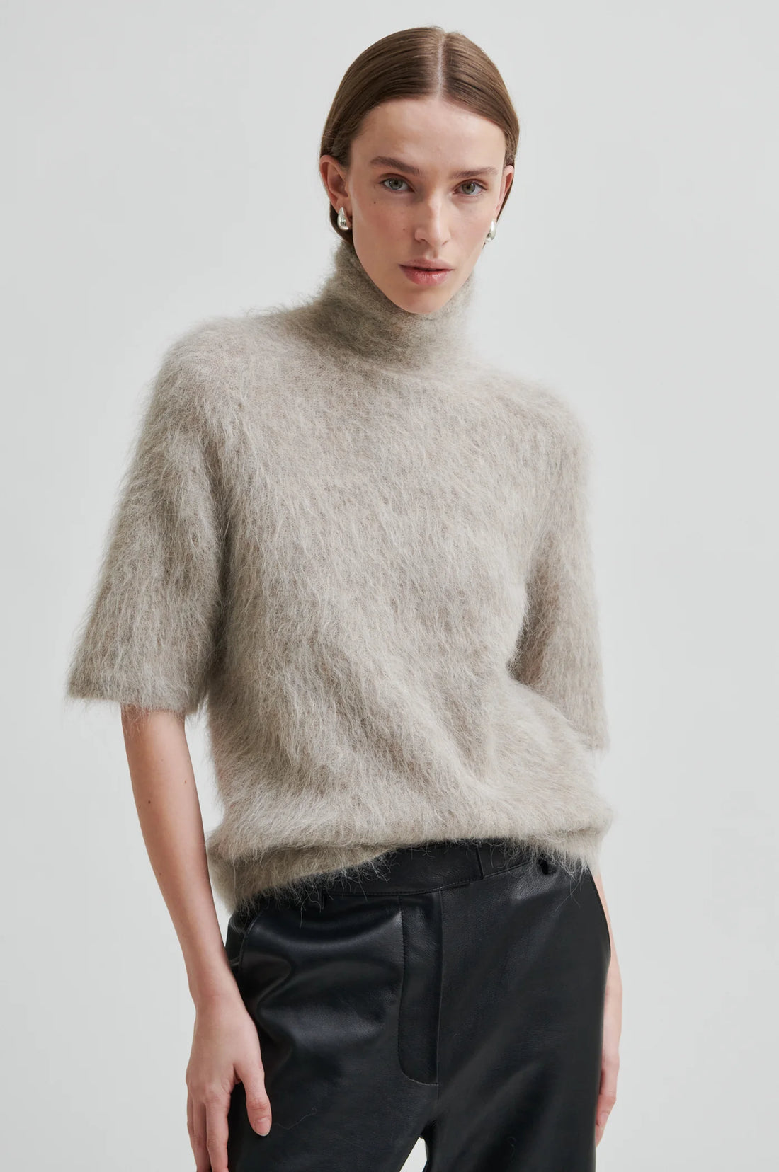 Karia Knit SS - Pumice Stone