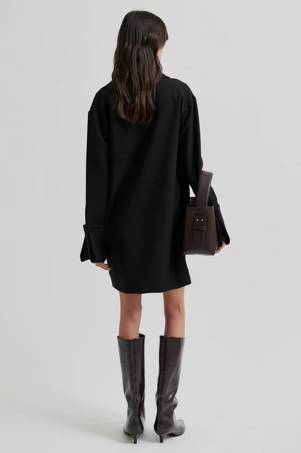 Luisa Collar dress - Black