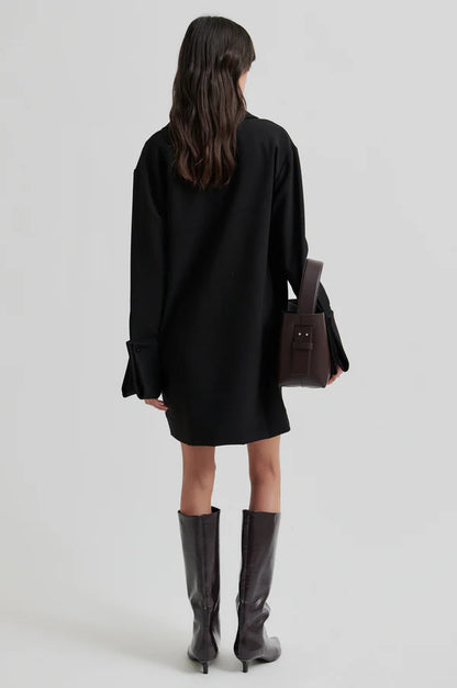 Luisa Collar dress - Black